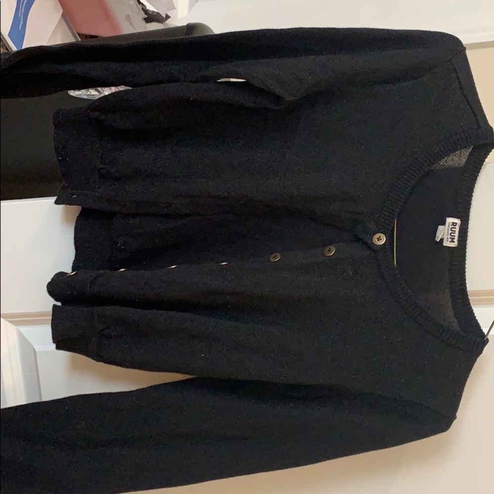button up coverup/shall with sparkles in fabric
